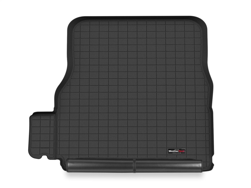 Tesla Model X Cargo Liner - Behind 2nd Row Seating - WeatherTech - Flexible TPO - Black - `21-`27