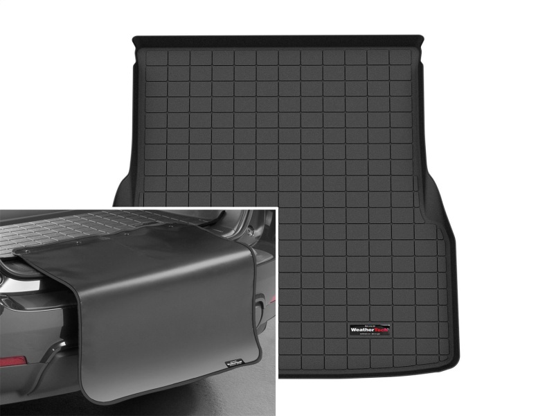 Mercedes-Benz EQS Cargo Liner with Bumper Protector - WeatherTech - Black - `22-`25