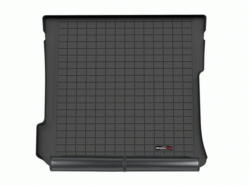 Mercedes-Benz EQS SUV Cargo Liner w/Bumper Protector - Behind 2nd Row Seating - WeatherTech - Black - `23-`27