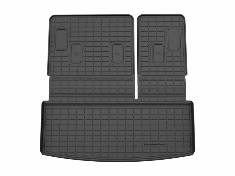 Cadillac Escalade Seatback Cargo Liner - Behind 3rd Row Seating - WeatherTech - SeatBack Cargo Liner HP - Black - `21-`25
