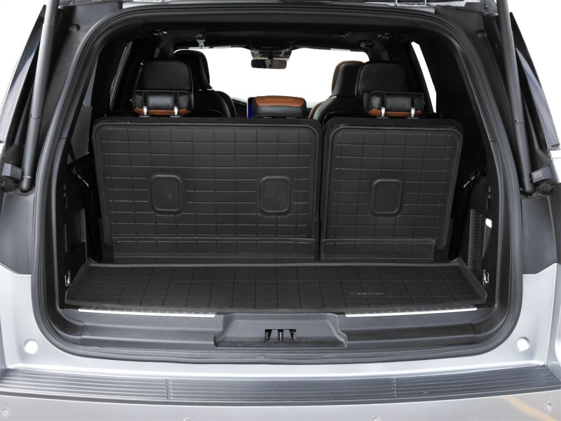 Ford Expedition Cargo Liner - Behind 3rd Row Seating - WeatherTech - SeatBack Cargo Liner HP - Black - `21-`24