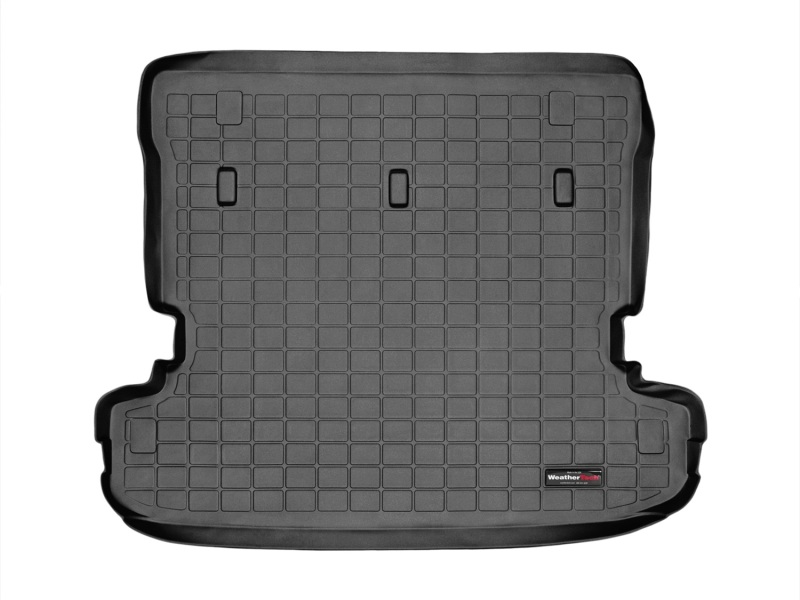 Mitsubishi Montero Cargo Liner - Behind 2nd Row Seating - WeatherTech - Black - `01-`06