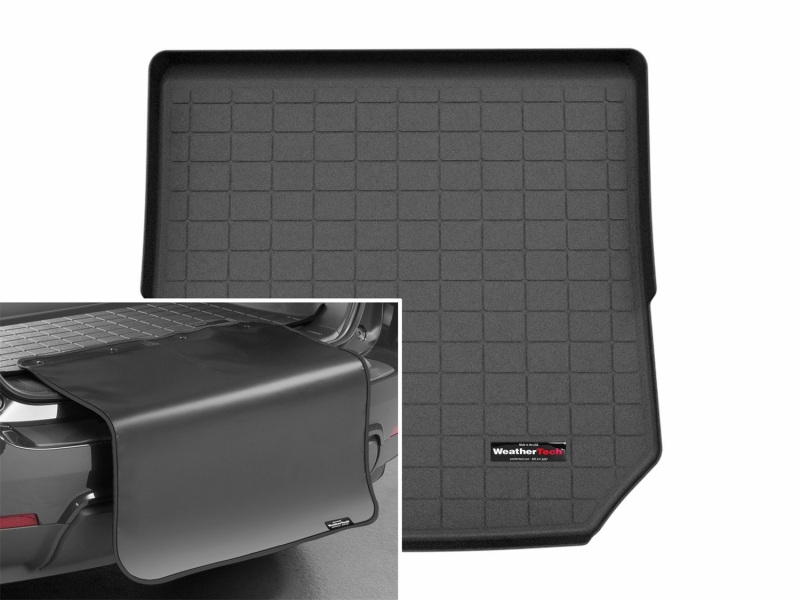 Mercedes-Benz AMG GT 43 Cargo Liner - WeatherTech - Cargo Liner w/Bumper Protector - Black - `24-`26