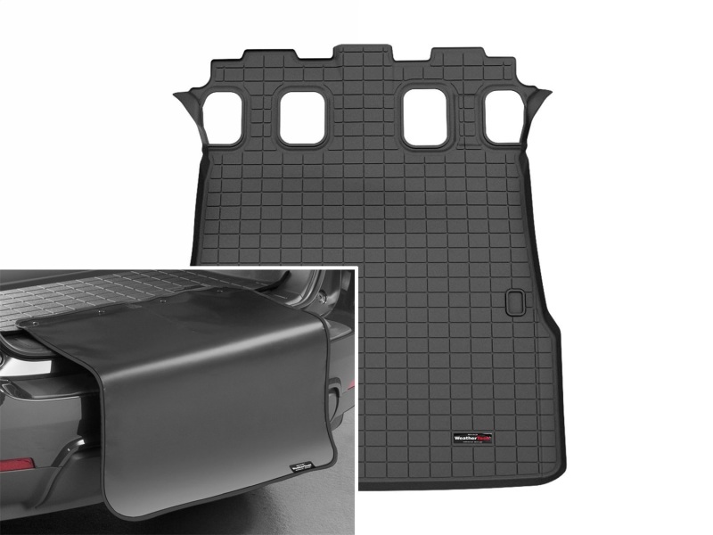 Toyota 4Runner Cargo Liner - Trunk - WeatherTech - w/Bumper Protector - Black - `25-`26