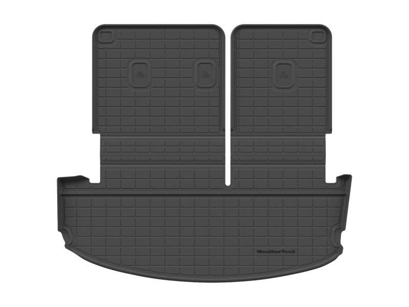 Hyundai Palisade Hybrid Cargo Liner - Behind 3rd Row Seating - WeatherTech - SeatBack Cargo Liner HP - Black - 2026+