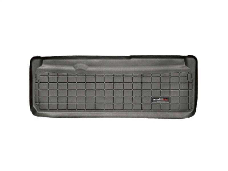 Toyota Sienna Cargo Liner - Rear - WeatherTech - Raised Lip + Textured Finish - Black - `11-`27