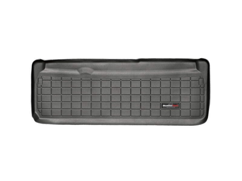Toyota Sienna Cargo Liner - Rear - WeatherTech - Raised Lip + Textured Finish - Black - `11-`27