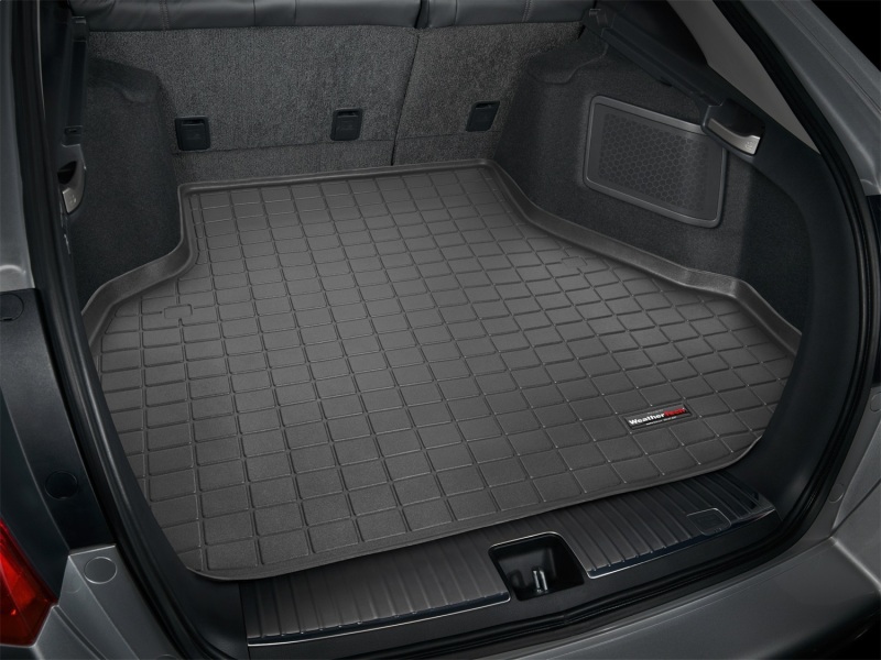 Honda Crosstour Cargo Liner - Rear - WeatherTech - Raised Lip, Textured Finish - Black - `10-`27