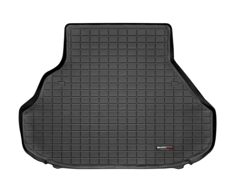 Honda Crosstour Cargo Liner - Rear - WeatherTech - Raised Lip, Textured Finish - Black - `10-`27