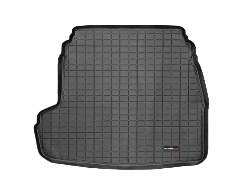 Hyundai Sonata Cargo Liner - Rear - WeatherTech - Raised Lip, Textured Finish - Black - `11-`27