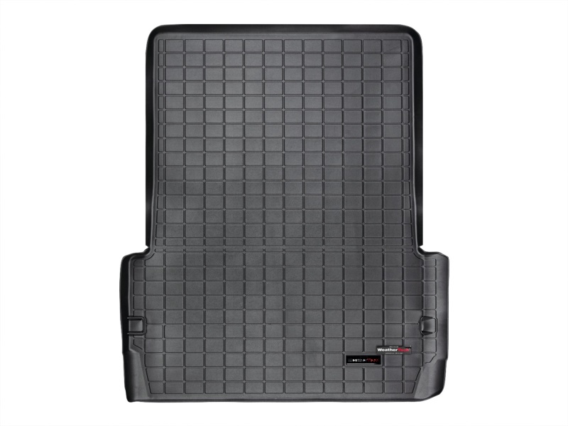 Dodge Durango Cargo Liner - Behind 2nd Row Seating - WeatherTech - Raised Lip, Textured Finish - Black - `11-`27