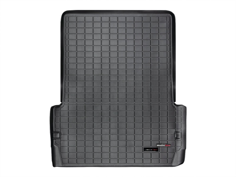 Dodge Durango Cargo Liner - Behind 2nd Row Seating - WeatherTech - Raised Lip, Textured Finish - Black - `11-`27