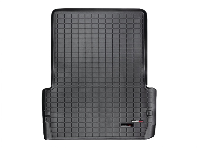 Dodge Durango Cargo Liner - Behind 2nd Row Seating - WeatherTech - Raised Lip, Textured Finish - Black - `11-`27
