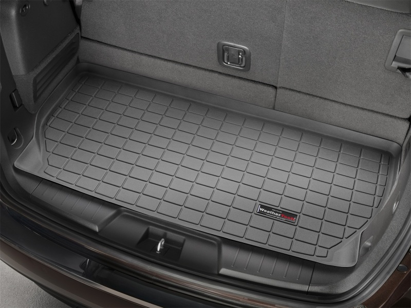 Chevrolet Traverse Cargo Liner - Behind 3rd Row Seating - WeatherTech - Raised Lip - Black - `08-`14