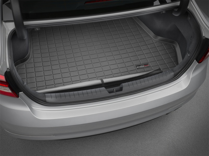 Hyundai Sonata Cargo Liner with Bumper Protector - WeatherTech - Black - `15-`27