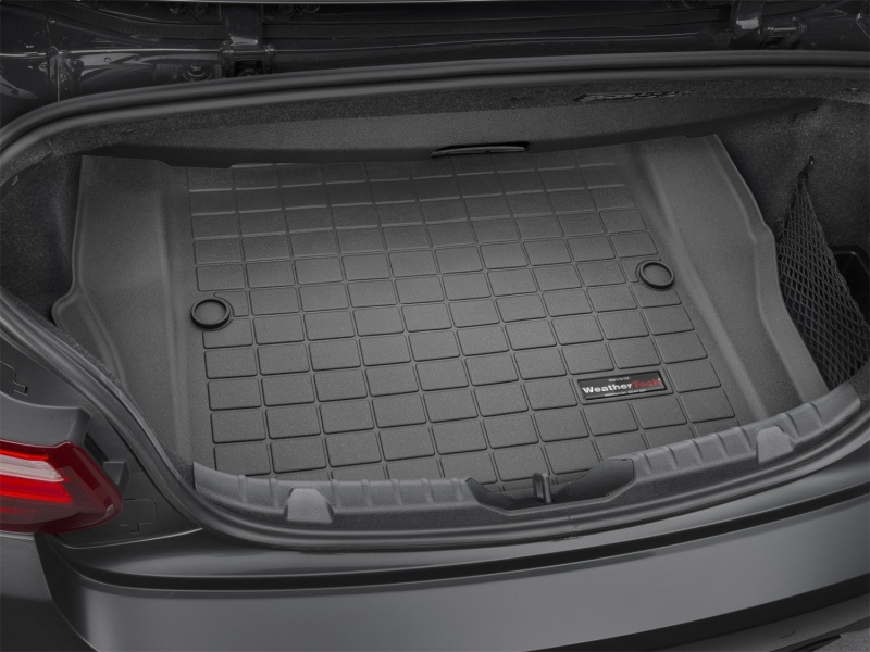 BMW 2 Series Cargo Liner - Cargo Area - WeatherTech - Custom-Fit, Raised Lip, Textured TPO - Black - `15-`27
