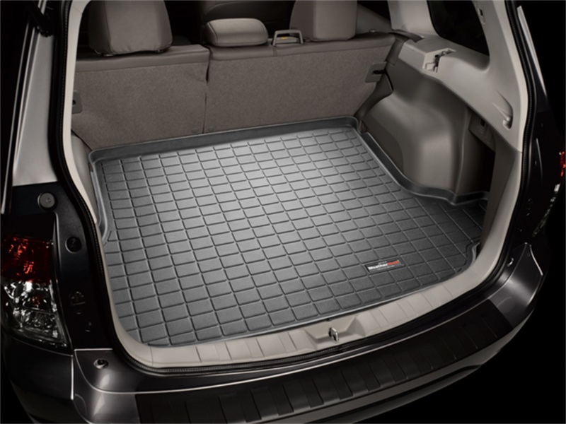 Hyundai Tucson Cargo Liner - Behind 2nd Row Seating - WeatherTech - Raised Lip, Textured Finish - Black - `16-`27