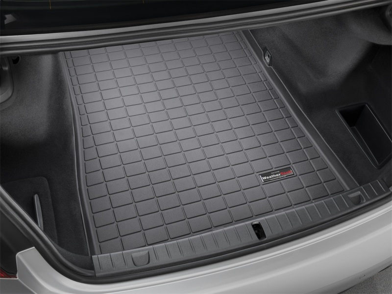 BMW 7 Series Cargo Liner - Cargo/Trunk - WeatherTech - No Spare Tire - Black - `16-`19