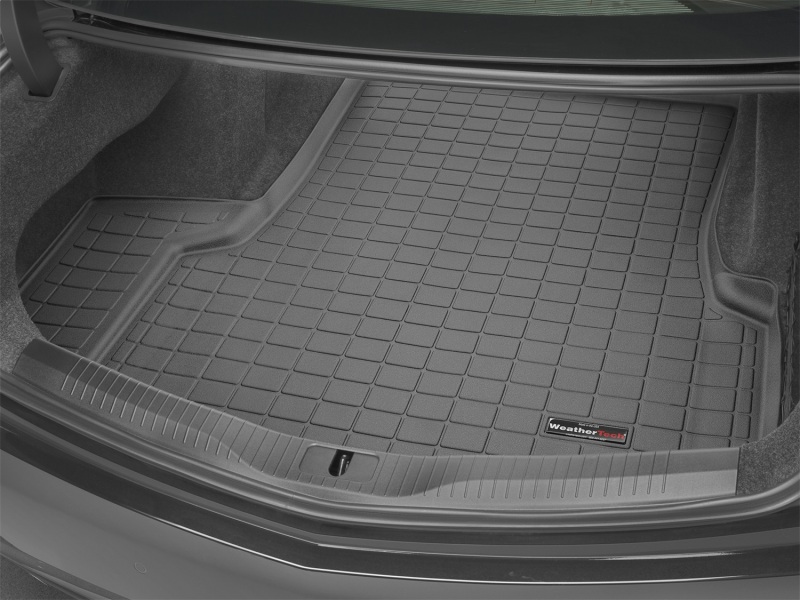 Cadillac CT6 Cargo Liner - WeatherTech - Raised Lip - Black - `16-`27