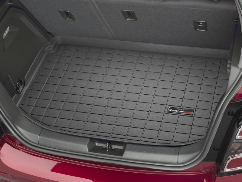 Chevrolet Sonic Cargo Liner - Behind 2nd Row Seating - WeatherTech - Cargo Tray Must Be In The Upper Position - Black - `12-`27
