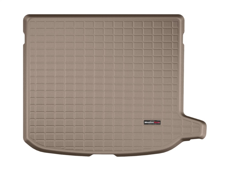 Mercedes-Benz GLC Cargo Liner - Behind 2nd Row Seating - WeatherTech - Raised Lip - Tan - `17-`27
