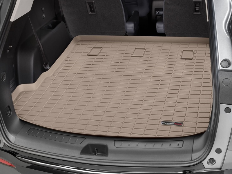 Buick Enclave Cargo Liner - Behind 2nd Row Seating - WeatherTech - Tan - `18-`27