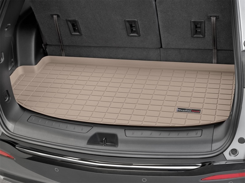 Buick Enclave Cargo Liner - Behind 3rd Seat - WeatherTech - Tan - `18-`27