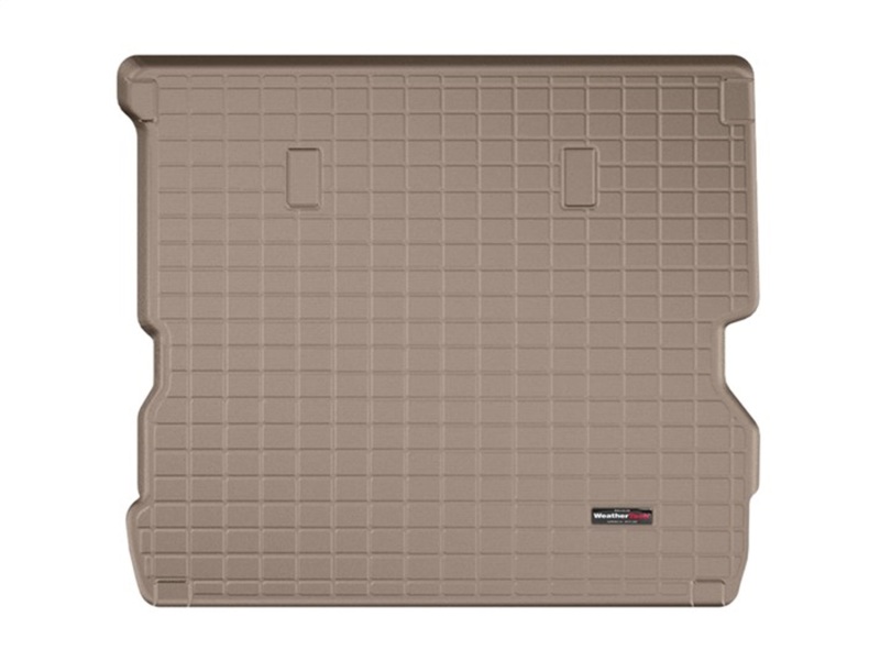 Land Rover Discovery Cargo Liner - Cargo Area - WeatherTech - With 4-Zone Climate Control - Tan - `17-`27