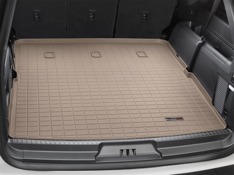 Lincoln Navigator L Cargo Liner - Behind 2nd Row Seating - WeatherTech - Tan - `18-`27