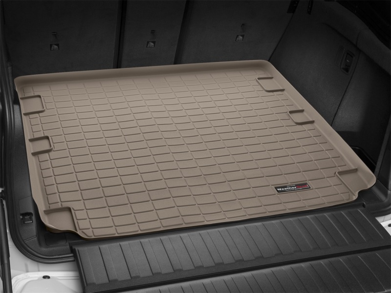 Bentley Bentayga Cargo Liner - Behind 2nd Row Seating - WeatherTech - Tan - `17-`23