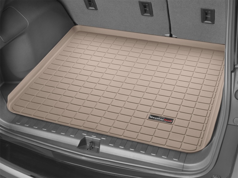 BMW X4 Cargo Liner - Behind 2nd Row Seating - WeatherTech - Textured Finish - Tan - `18-`27