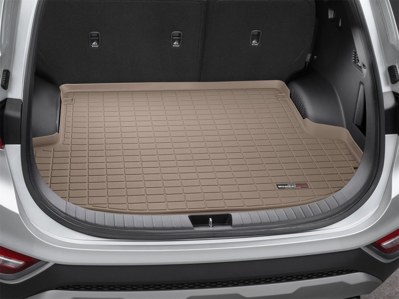 Hyundai Santa Fe Cargo Liner - Behind 2nd Row Seating - WeatherTech - Tan - `19-`27