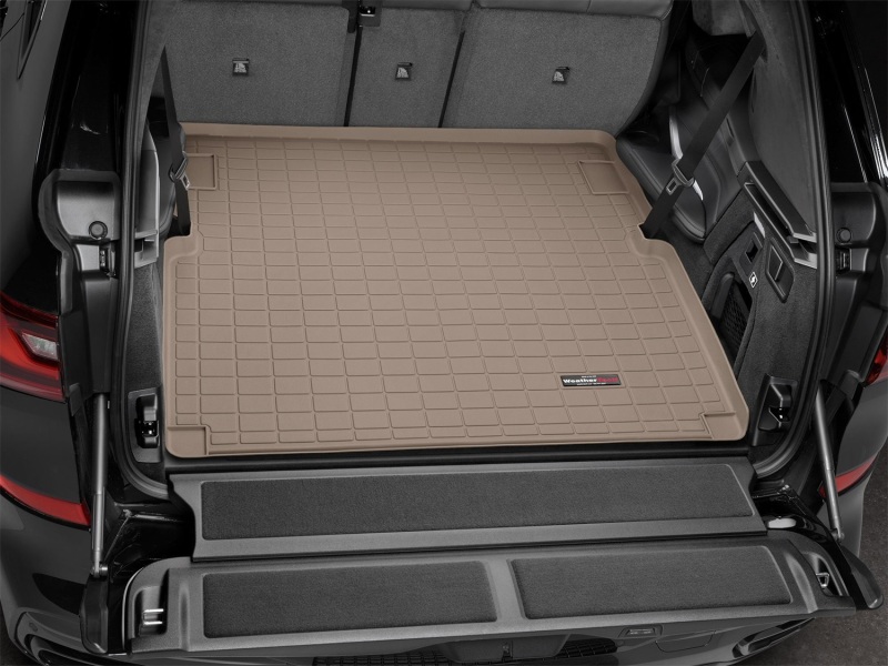 BMW X7 Cargo Liner - Cargo Area (Behind 2nd Row) - WeatherTech - Behind 2nd Row - Tan - `19-`27