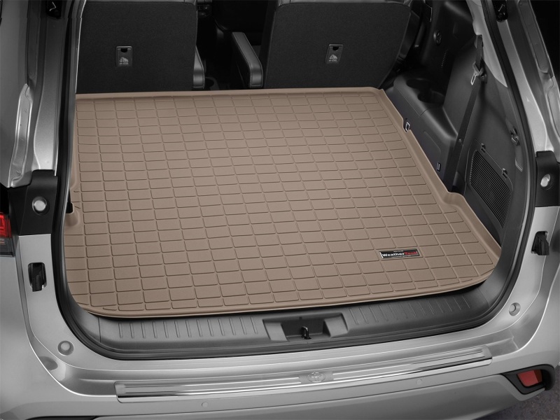 Toyota Highlander Cargo Liner - Behind 2nd Row Seating - WeatherTech - Tan - `20-`27