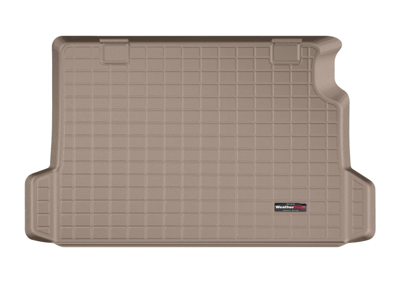 BMW X3 Cargo Liner - Cargo Area (Behind 2nd Row) - WeatherTech - Textured Finish, Raised Lip, TPO - Tan - `20-`27