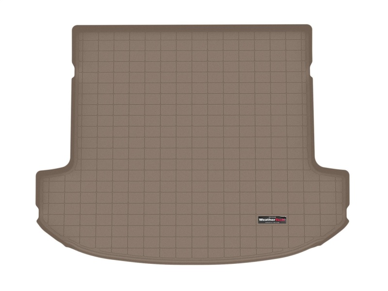 Genesis GV80 Cargo Liner - Behind 2nd Row Seating - WeatherTech - Textured Finish - Tan - `21-`27