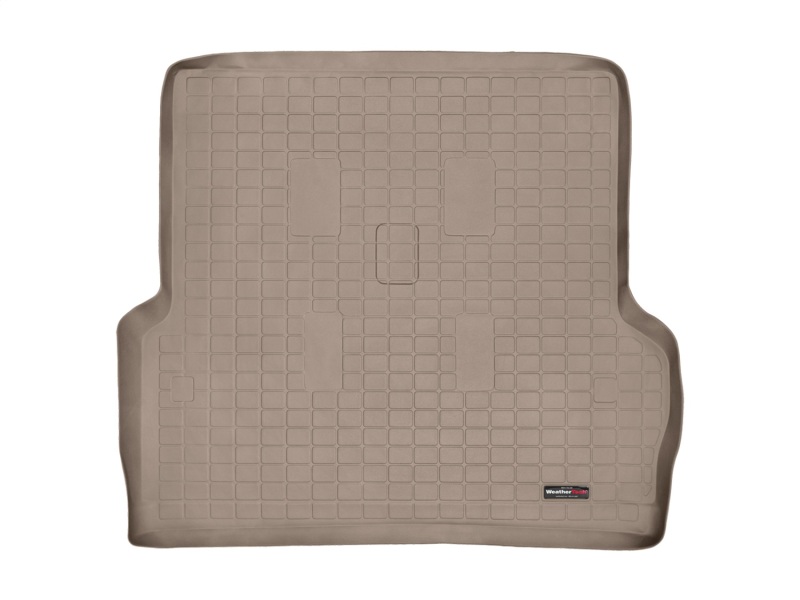 Ford Expedition Cargo Liner - Rear - WeatherTech - Raised Lip - Tan - `99-`02