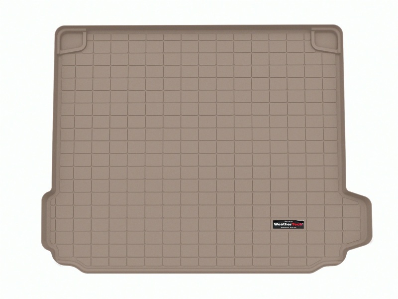 BMW X5 Cargo Liner - Cargo Area (Behind 2nd Row) - WeatherTech - Custom-Fit TPO with Raised Lip and Textured Finish - Tan - `21-`27