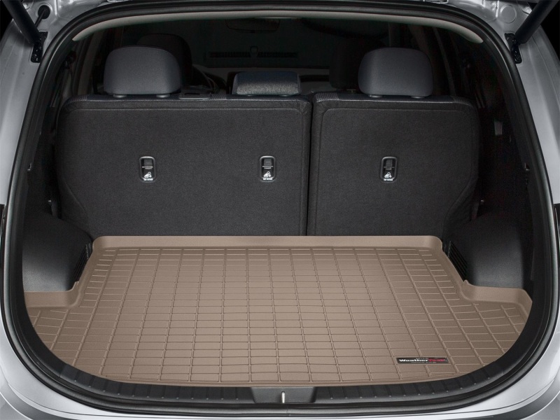Hyundai Santa Fe Cargo Liner - Behind 2nd Row - WeatherTech - Tan - `21-`27