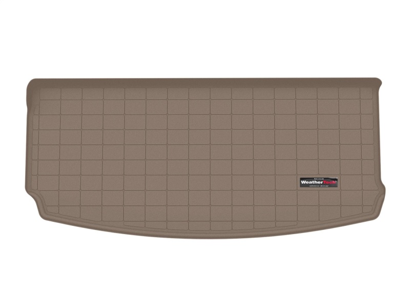 Jeep Grand Cherokee L Cargo Liner - WeatherTech - Raised Lip, Textured Finish - Tan - `21-`27 Jeep Grand Cherokee L Cargo Liner - WeatherTech - Raised Lip, Textured Finish - Tan - `21-`27