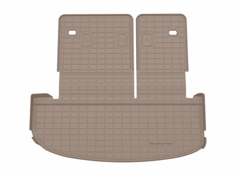 Kia Telluride Seatback Cargo Liner - WeatherTech - HP - Tan - `20-`25