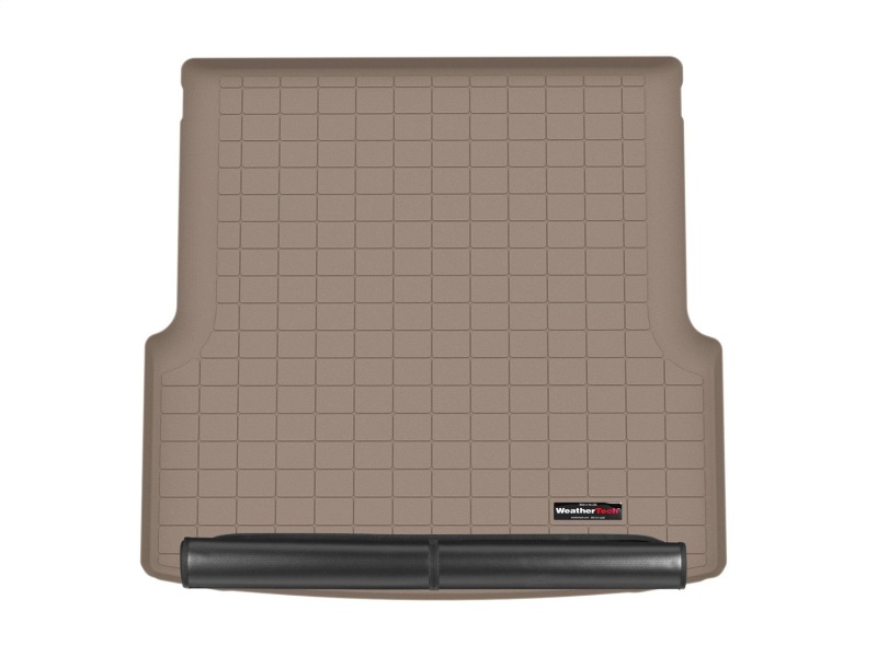 BMW i4 Cargo Liner - Rear - WeatherTech - With Bumper Protector - Tan - `22-`27