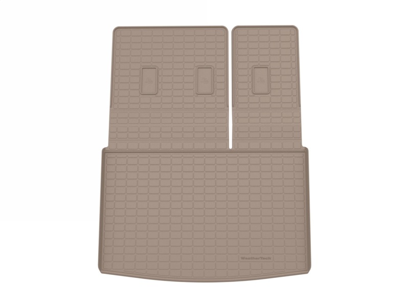 GMC Yukon XL Seatback Cargo Liner - WeatherTech - SeatBack Cargo Liner HP - Tan - `21-`27 GMC Yukon XL Seatback Cargo Liner - WeatherTech - SeatBack Cargo Liner HP - Tan - `21-`27