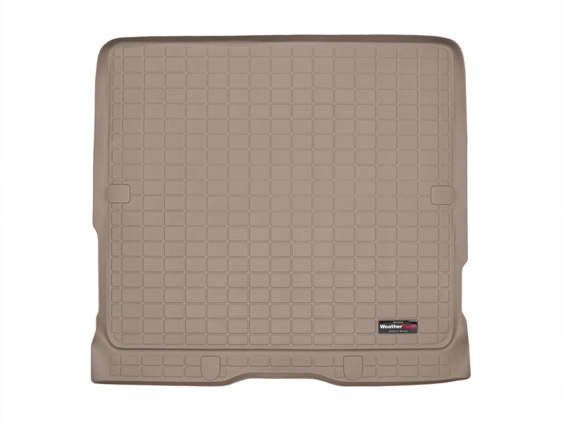 Ford Explorer Cargo Liner - WeatherTech - Raised Lip, Textured Finish - Tan - `02-`05
