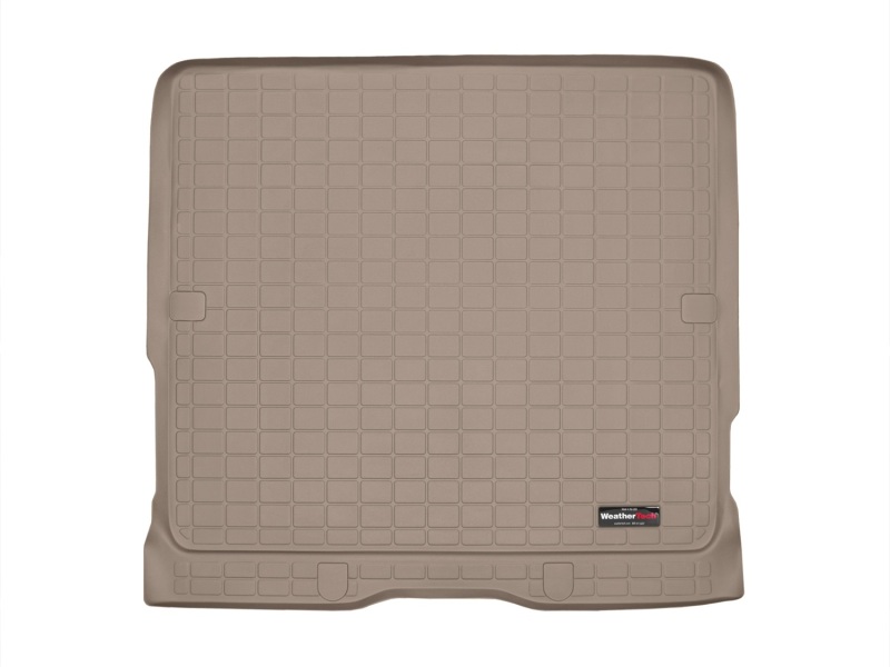 Ford Explorer Cargo Liner - WeatherTech - Raised Lip, Textured Finish - Tan - `02-`05