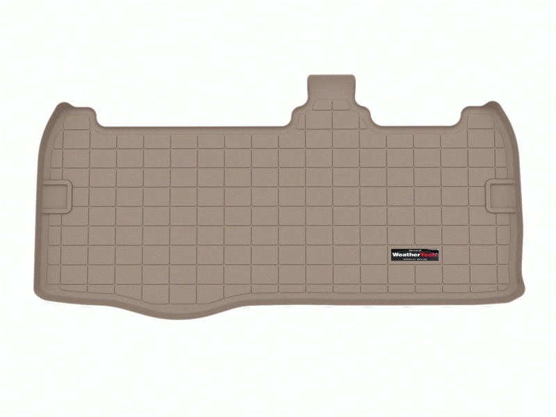 Toyota Sienna Cargo Liner - WeatherTech - Raised Lip, Textured Finish - Tan - `04-`10