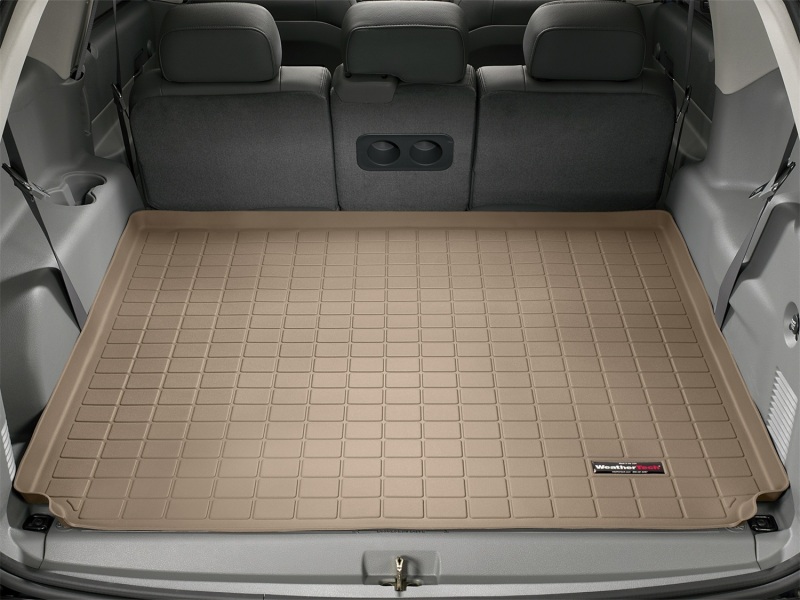 Dodge Durango Cargo Liner - Behind 2nd Row Seating - WeatherTech - Tan - `04-`10