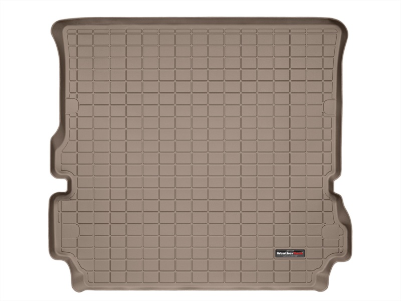 Land Rover LR3 Cargo Liner - Rear - WeatherTech - Behind 2nd Row Seating - Tan - `05-`09