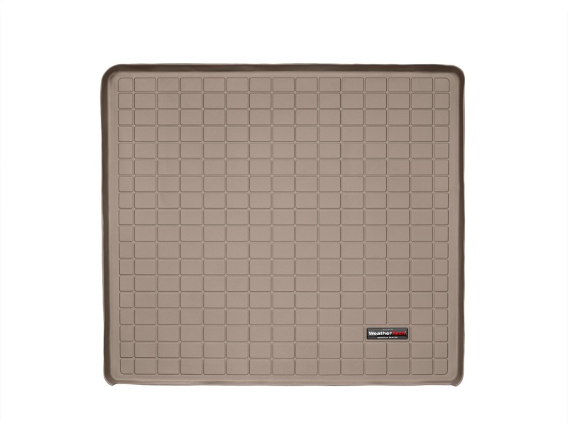 Toyota 4Runner Cargo Liner - Behind 2nd Row Seating - WeatherTech - Raised Lip, Textured Finish - Tan - `10-`27