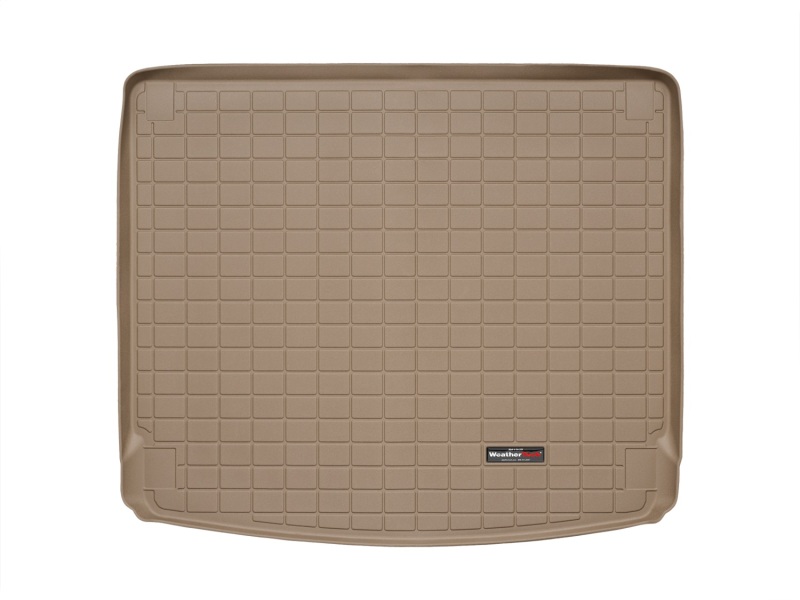 Porsche Cayenne Cargo Liner - WeatherTech - Raised Lip - Tan - `11-`27